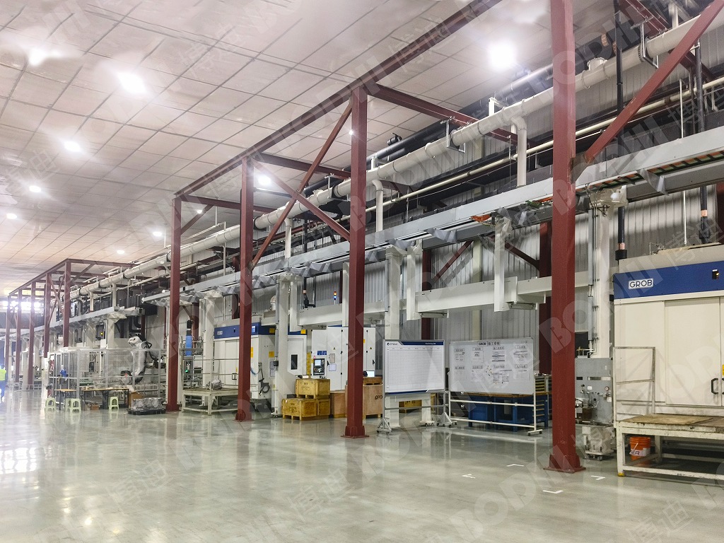 9台格劳博GROB机床集中净化