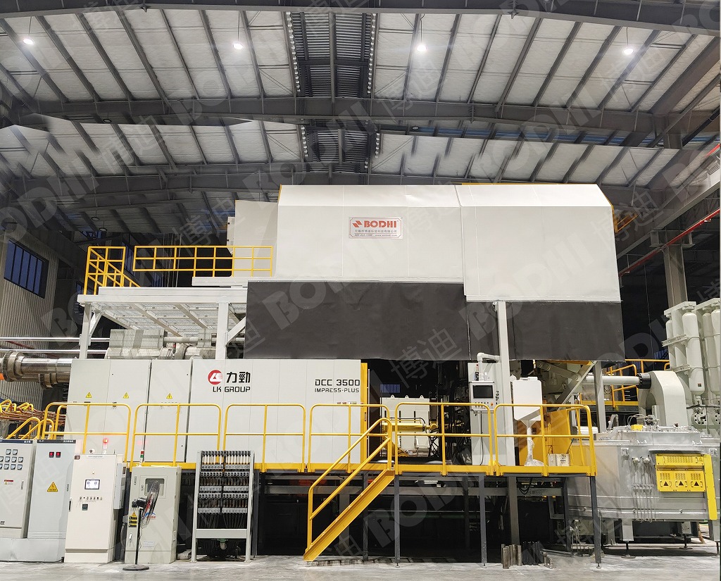 3500T压铸机废气治理